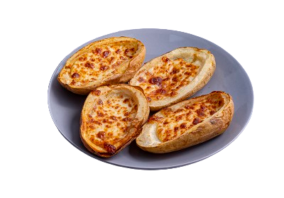 4pcs Potato Skin With Cheese 